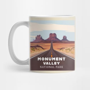 Monument Valley National Park Travel Sticker Mug